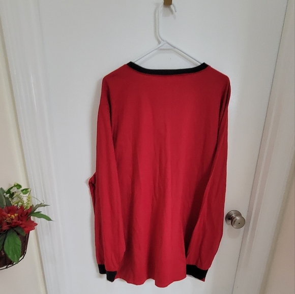 Red santa longsleeve tee xxl - Picture 7 of 9
